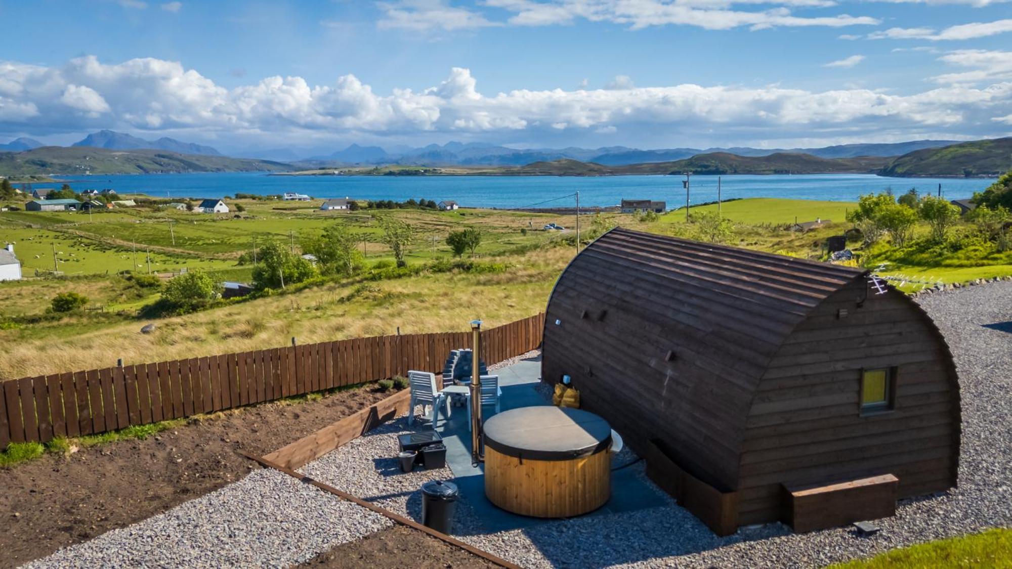 Loch Ewe Luxury Pods Apartment Mellon Charles Exterior photo